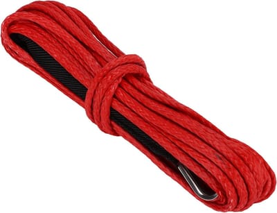 Robuuste synthetische kabel van 15 meter voor lieren tot 7700 lbs, vervangingsoptie voor SUV's, trucks en ATV's