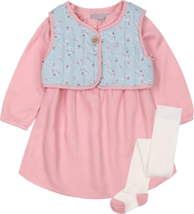 Baby setje, jurkje, vestje, maillot, voor een meisje / 68