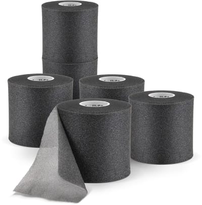U-Sport Athlete Underwrap - Zwart - 6 stuks - 7 cm x 27 m - Onderbandage - Huidbescherming bij Sporttape