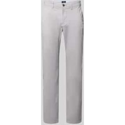 straight fit broek met achterzakken