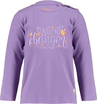 4PRESIDENT T-shirt meisjes - Purple Haze - Maat 92 - Meiden shirt