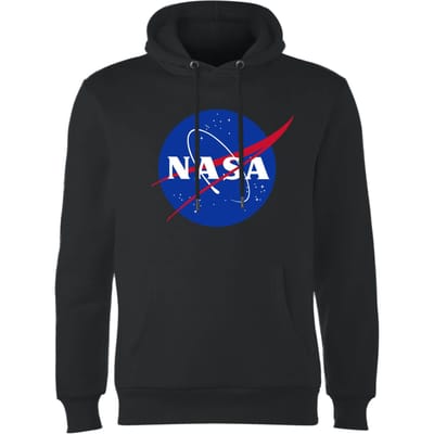 NASA Logo Insignia Hoodie - Zwart - S