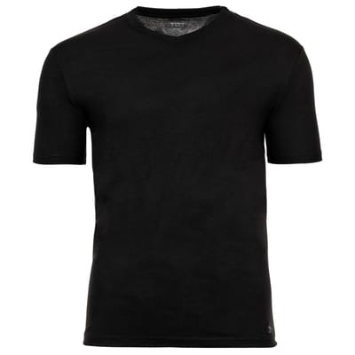 Scotch & Soda 3pk Mens Ultra Soft V-neck Tee Underwear Black Size: XL | Basic T-Shirts Outlet | Heren | Zwart