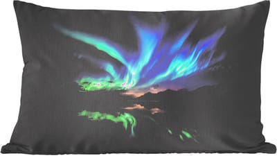 Sierkussens - Kussentjes Woonkamer - 60x40 cm - Noorderlicht - Kleurrijk - Bergmeer