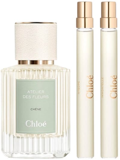 Chloé Atelier des Fleurs - Chêne 50 ml Eau de Parfum - 10 ml Chloé Immortelle + 10 ml Chloé Hysope - Giftset