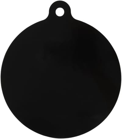 Dailygoods- Inductiekookplaatbescherming 0,4 mm dik - Antislip - Hittebestendig - Duurzaam - Zwart - Bescherming tegen krassen en spatten - Kookplaatmat