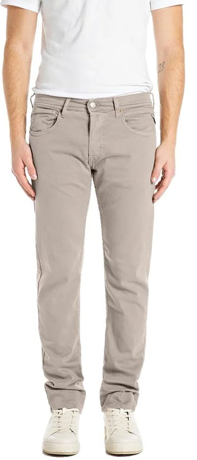 Replay Ma972 .000.8488790 Spijkerbroek Beige 33 / 34 Man