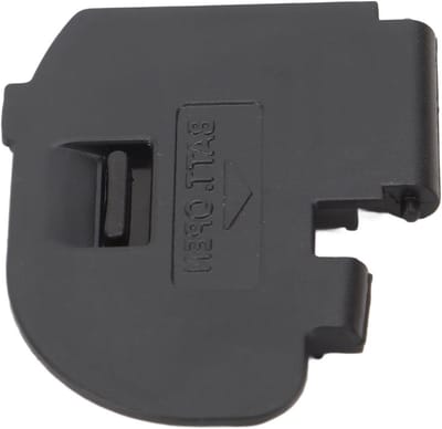 Batterijdeur Deksel - Camera Onderdeel - Camera Reparatie - Nauwkeurige Pasvorm - 5x4x1 cm - Zwart