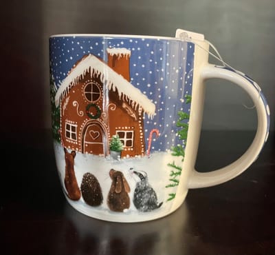 Alex Clark Kerst Mok Speculaas huis ~ Gingerbread House