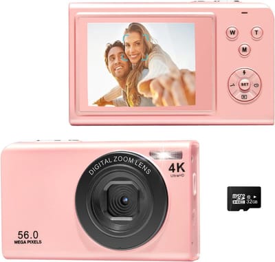 Fotocamera - Fototoestel - Roze