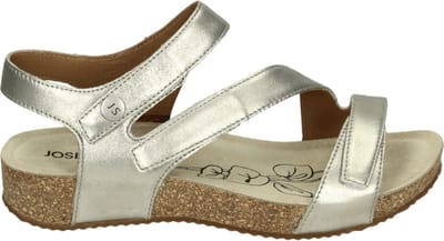 Josef Seibel - TONGA 25 - Sandalen met hakDames Sandalen - Kleur: Metallics - Maat: 38
