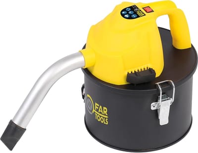 Aszuiger voor Pelletkachels - Compact 4L - 600W - Staal Container - Zelfaanzuigend