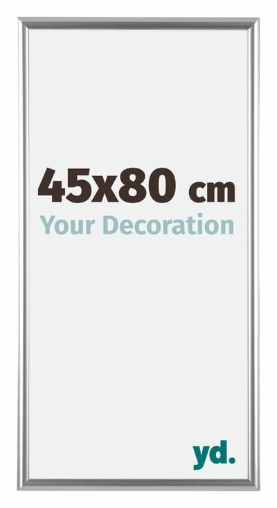 Your Decoration - Fotolijst 45x80 cm - Kunststof - Zilver - Bordeaux