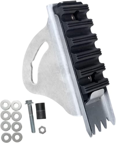 Verlengladdervoetjes - Rubberen pads - Veilige Grip - Antislip Gevoerde Veiligheid - 95B cm - Niet gespecificeerd
