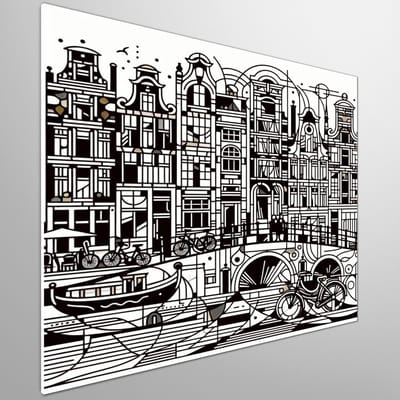 Kunstprint | Wanddecoratie | Forex | 80 × 80 cm