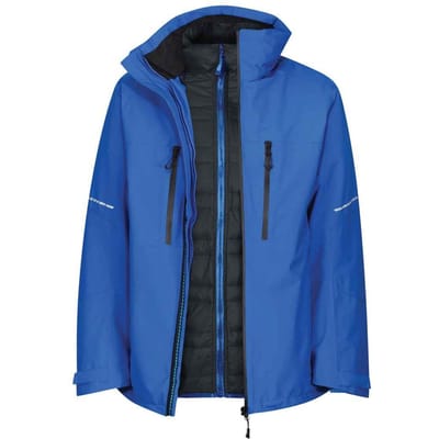Regatta Heren X-Pro Evader III Gewatteerd Jasje (Oxford Blauw/Zwart)