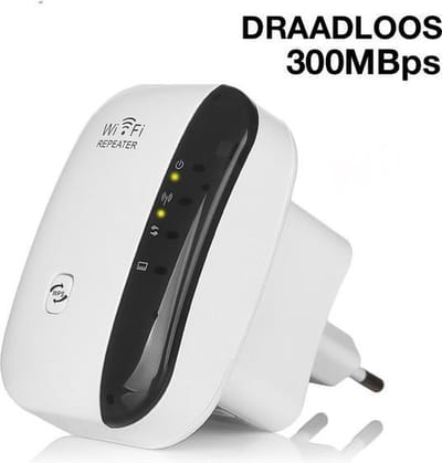 Wifi versterker - 300 Mbps - Draadloos - Booster - Router - Stopcontact - Repeater