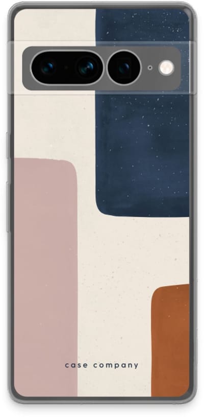 Case Company® - Hoesje geschikt voor Google Pixel 7 Pro hoesje - Geo #5 - Soft Cover Telefoonhoesje - Bescherming aan alle Kanten en Schermrand