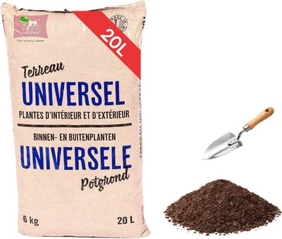 Universele Potgrond 20L - Voedzame Mix voor Binnenplanten en Buiten in Compacte Zak