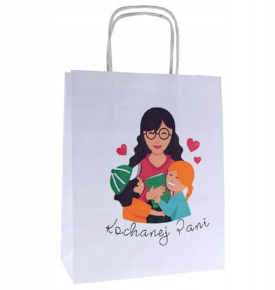 Cadeauzak "Lieve Juf" - Perfect voor Dag van de Leraar (1 Stuk)