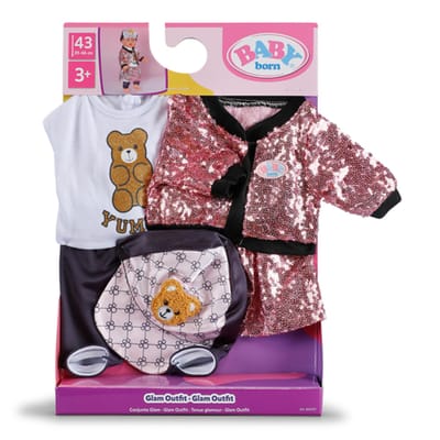 Zapf Creation BABY Born Glam Outfit 43cm Poppenkleding