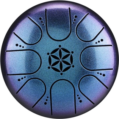 5 inch stalen tongtrommel 8 noten handpantrommel met drumhamer vingerplectrums percussie voor