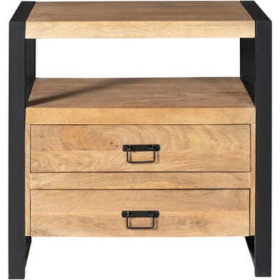 Starfurn Ladekast Britt - Naturel Mangohout - 80x40x80cm
