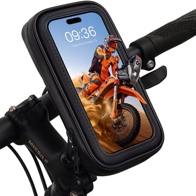 Telefoonhouder Fiets Universeel Waterdicht - Fiets Telefoonhouder Scooter Waterdicht - Mountainbike Telefoon Houder