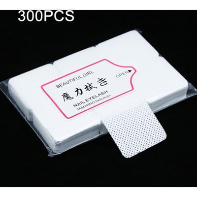 Gel Nagellak Remover Gel Polish Cleaner Manicure Nagel Remover Pluisvrije Doekjes Cleaner Paper Pad LM 300 pieces/bag # white