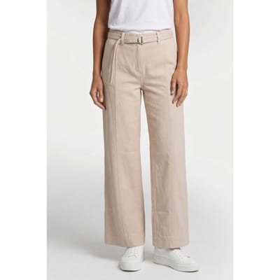 & Other Stories Dilem Trousers Beige Maat: 32 | Wijde Broeken Outlet | Dames | Beige