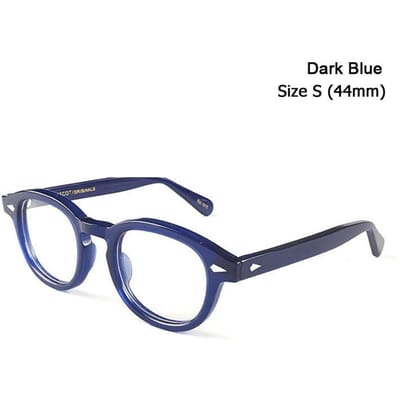 Johnny Depp Lunettes Lemtosh Monture Homme Femme Marque de Luxe Vintage Lunettes d'Ordinateur Monture en Acétate Boîte pour Lunettes à Verres Transparents