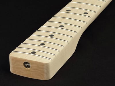 Allparts SMOC – Stratocaster® hals, C-profiel, esdoorn, 10 radius, unfinished