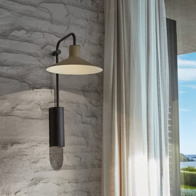 Bover Platet A02 wandlamp E14 met schakelaar