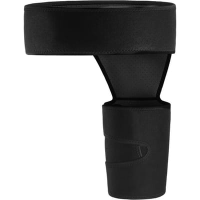 Verstelbare heupbrace voor verlichting van ischiaspijn, versterkende en stabiliserende ondersteuning, perfect voor oefeningen en gewichtheffen. ONE SIZE