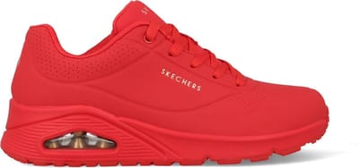 Skechers Uno - Stand On Air - Dames Sneakers - Rood