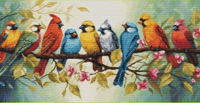 Borduurpakket Luca-S - The Song of the Birds - Het lied van de Vogels - BU5062