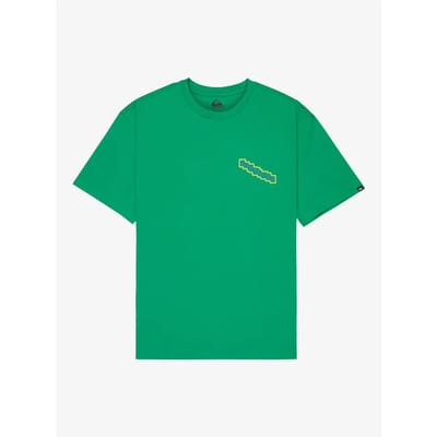 Quiksilver Ev Glass Of Spring T-shirt Met Korte Mouwen Groen S Man