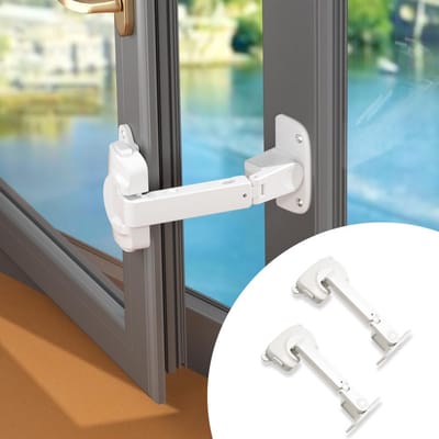 Veiligheidsslot voor Babyvensters - Verstelbare Raambegrenzer voor UPVC, Houten en Metalen Frames