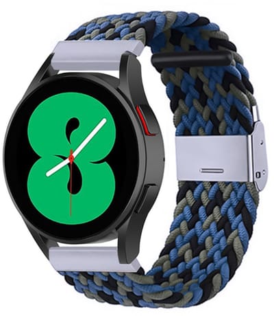 By Qubix - geschikt voor Huawei Watch GT 6 / GT 7 - 41mm - Braided nylon bandje - Camouflage