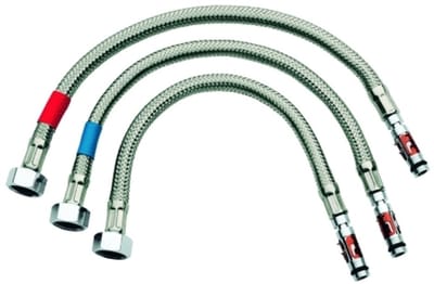 GROHE Aansluitslangset 43566 Eurodisc SE Zelfsl.-Br-Therm. chroom, 43566000