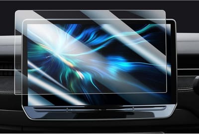 Compatibele Navigatie Beschermfolie voor VW Tayron 2025 2026 - Gehard Glas 15 inch GPS Displaybescherming, Krasbestendig en Duurzaam Auto Accessoire