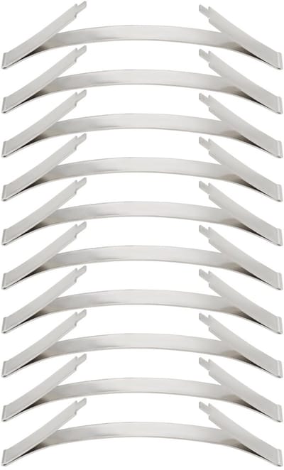 Dailygoods - 10 Stuks Railbodemstandsteller voor Schuifdeuren
