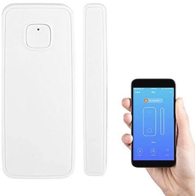 Slimme WIFI raamsensor/deursensor voor inbraakbeveiliging - Draadloos alarmsysteem met APP-bediening