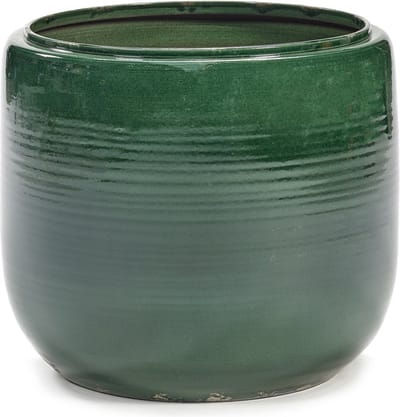 Serax Bloempot-Sierpot Groen D 37cm H 32cm