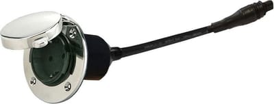 VETUS Quick Connect RVS Schuko Stopcontact 16A | EOQW1RFS