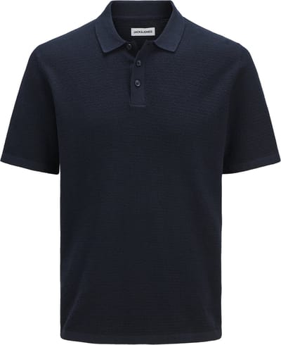 JACK&JONES PLUS - JJEGEORGE KNIT POLO SS PLS PLUS - Heren PLUS - Polo's