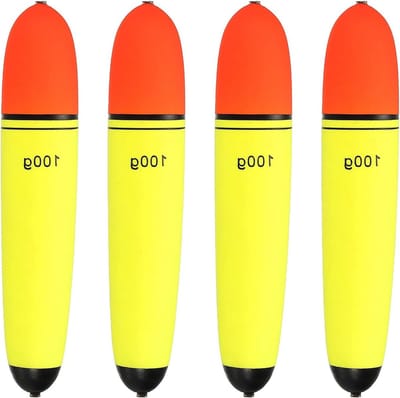 Vislood Set - Dobbers Set - Vissen Op Locatie - Vlot Glijdende Lijn - 3.5 oz - Geel
