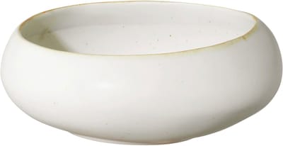 ASA Selection schaal, kom, fruitschaal, decoratieve schaal, steengoed, Soft Shell, 20 x 18,8 cm, 61072249