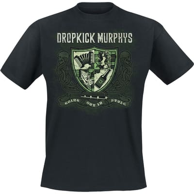 Dropkick Murphys T-shirt - Going out in style - S tot XXL - voor Mannen - zwart
