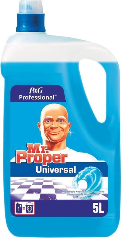 Mr Proper allesreiniger, oceaan, 3 x  5 liter